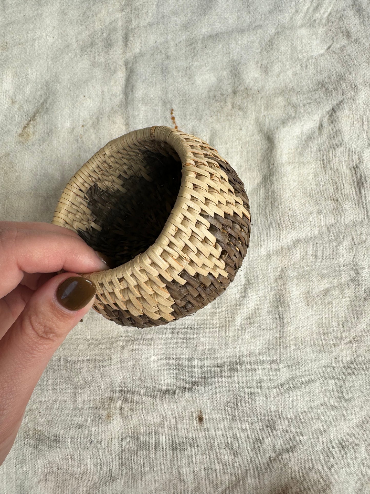 Extra Small Woven Basket