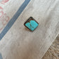 Number 8 Turquoise Square Ring